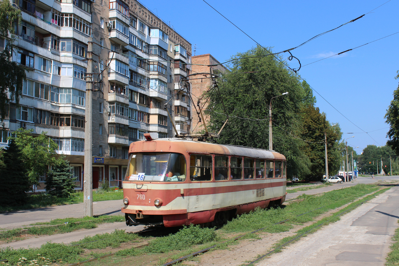 Запорожье, Tatra T3SU № 760