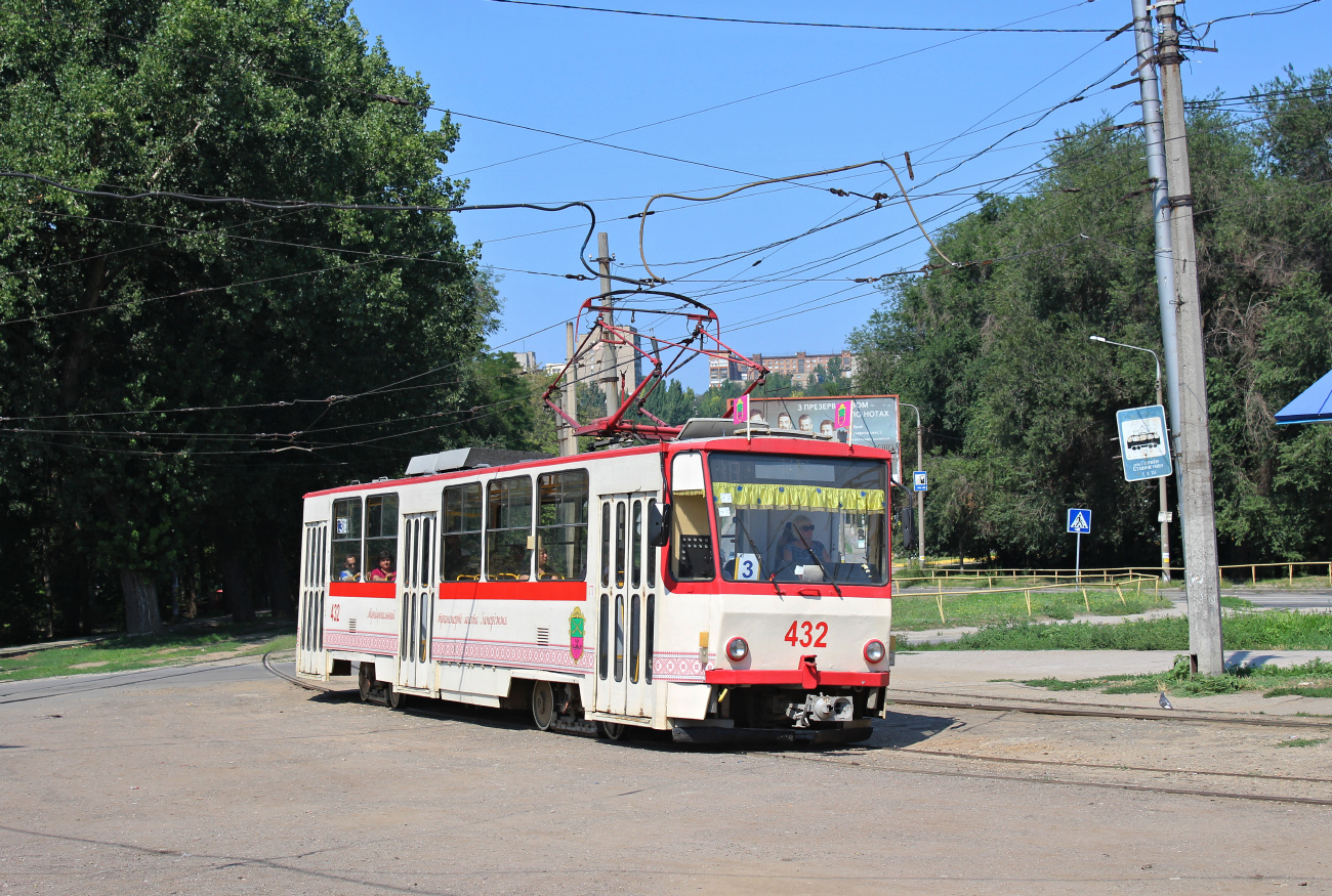 Запорожье, Tatra T6B5SU № 432