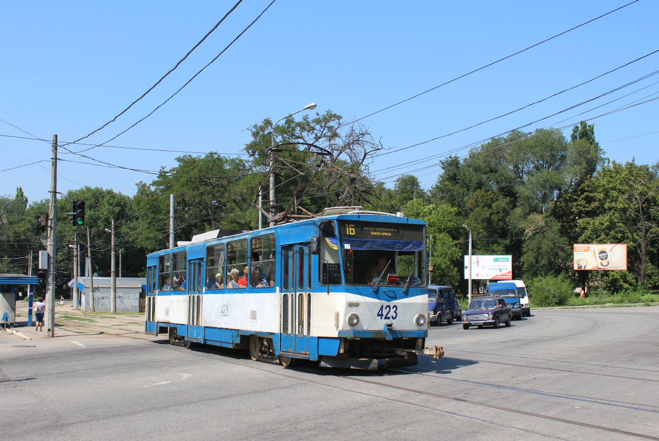 Saporischja, Tatra T6B5SU Nr. 423