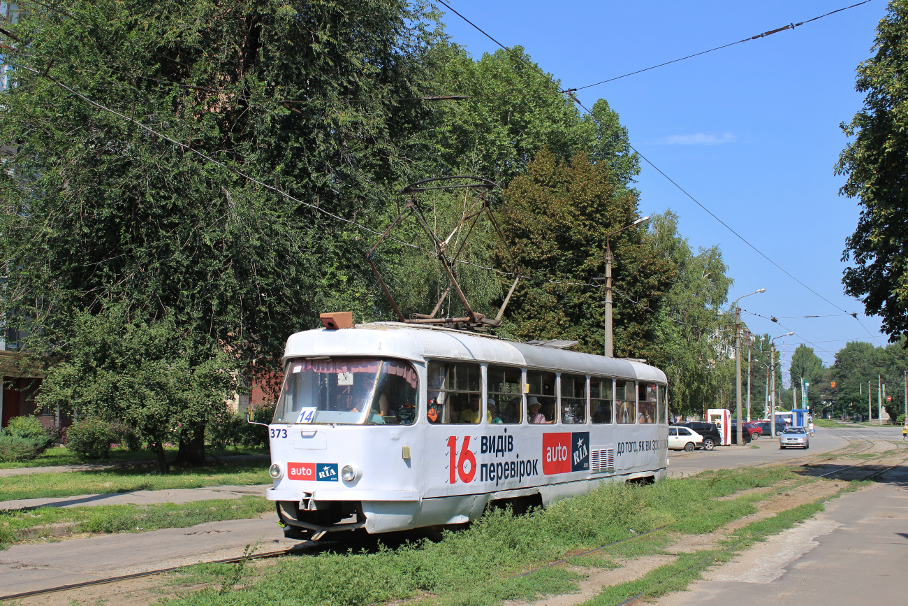 Запарожжа, Tatra T3SU № 373