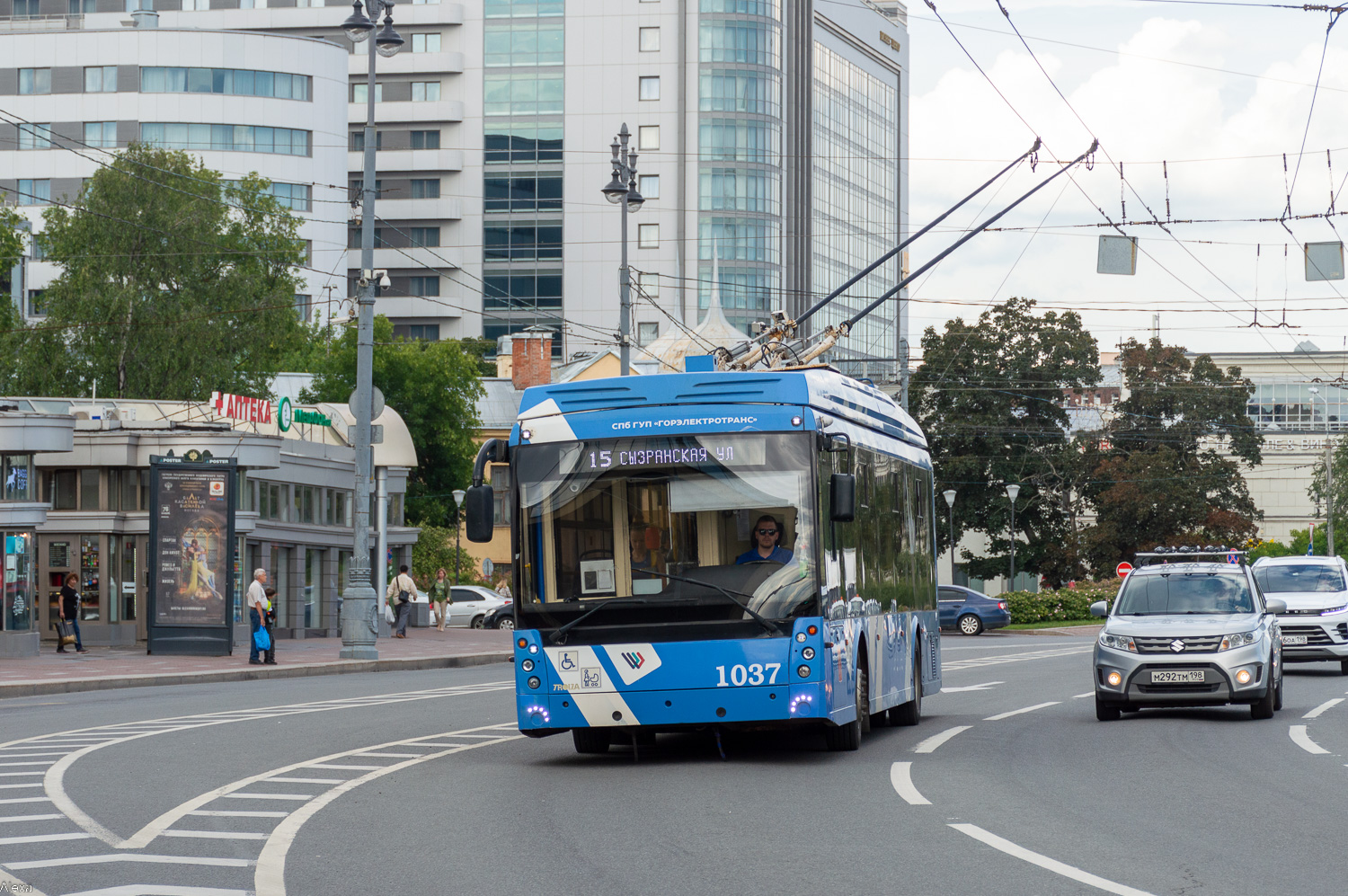 Санкт-Петербург, Тролза-5265.08 «Мегаполис» № 1037
