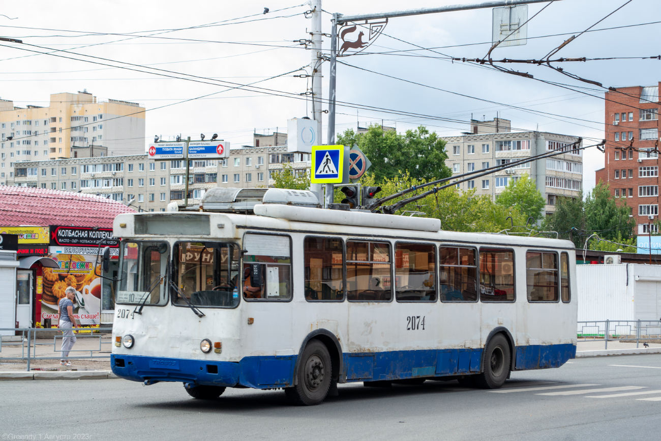Уфа, БТЗ-5276-04 № 2074