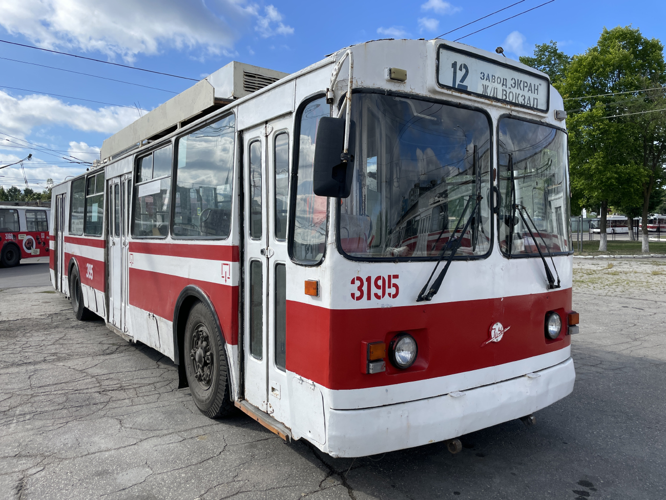 Самара, ЗиУ-682Г [Г00] № 3195; Самара — Троллейбусное депо № 3