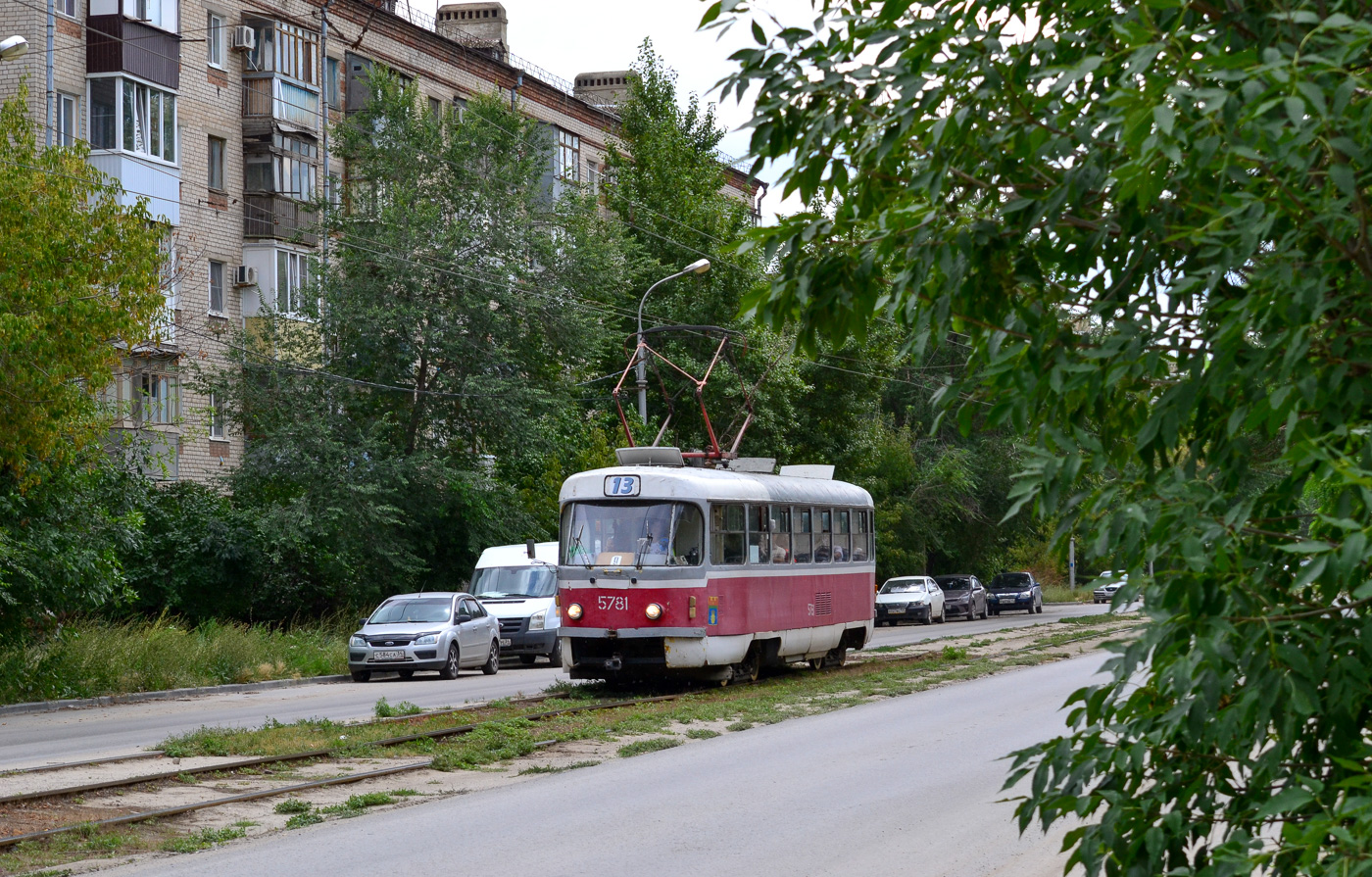 Волгоград, Tatra T3SU № 5781