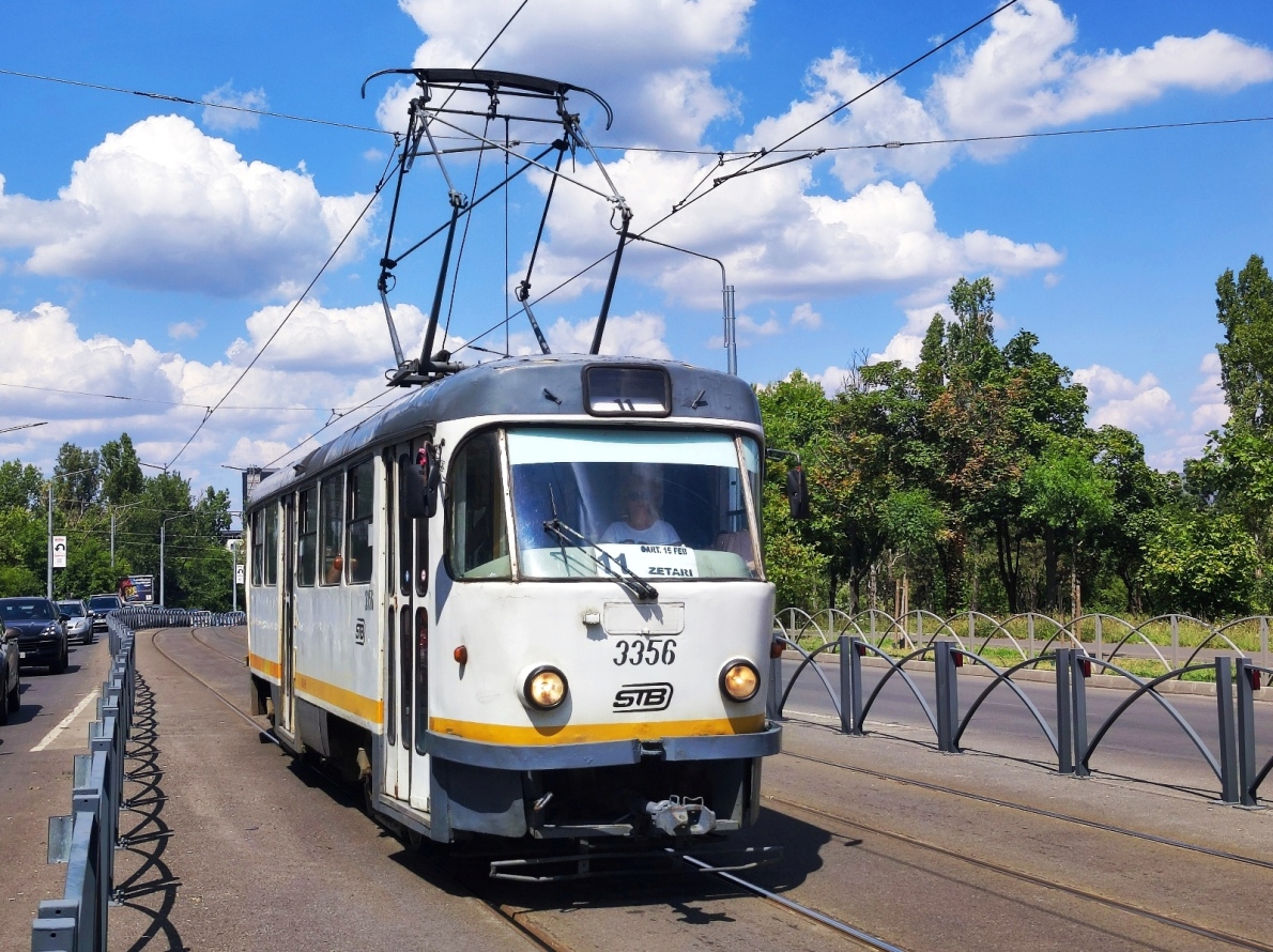 Бухарест - Илфов, Tatra T4R № 3356