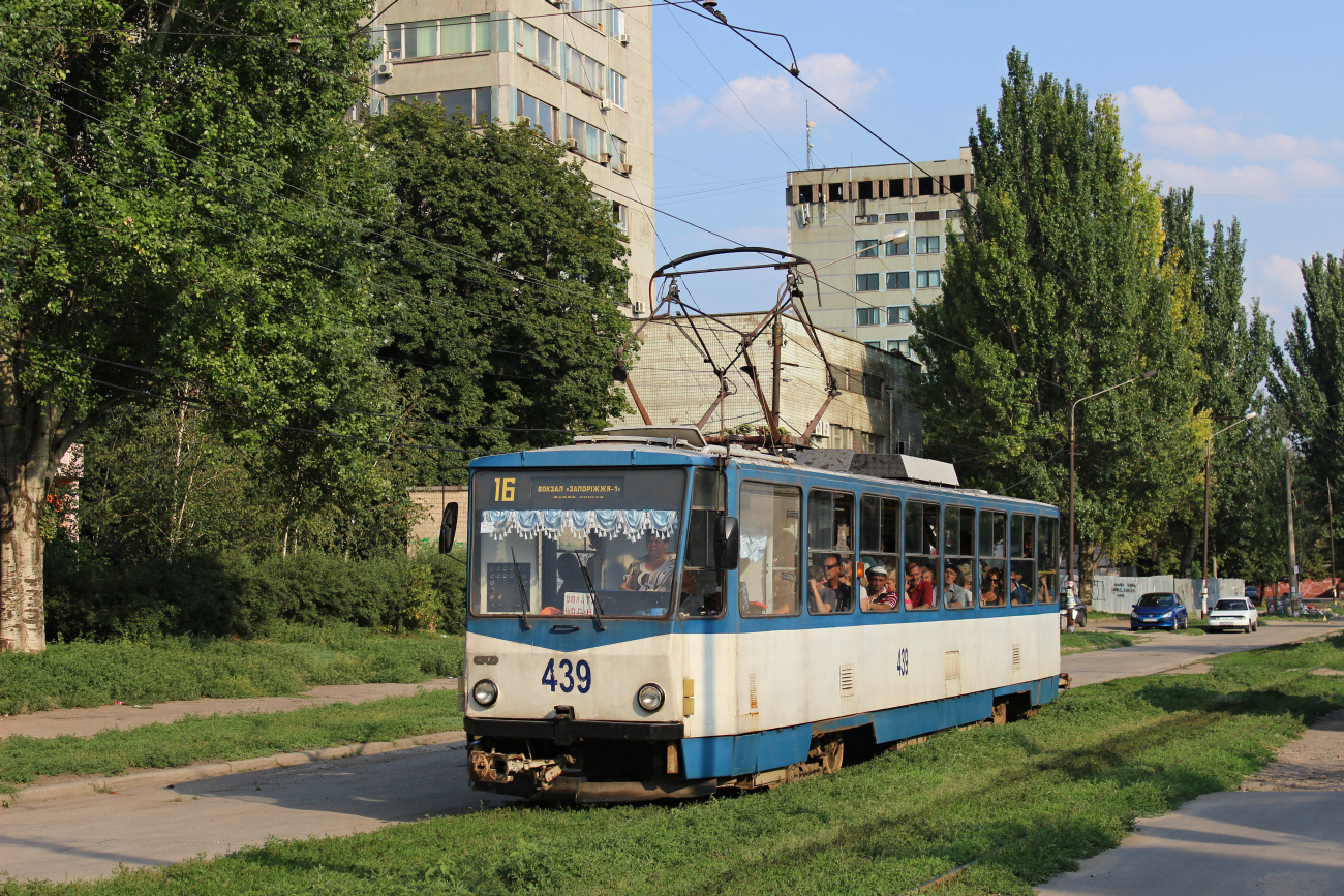 Запорожье, Tatra T6B5SU № 439