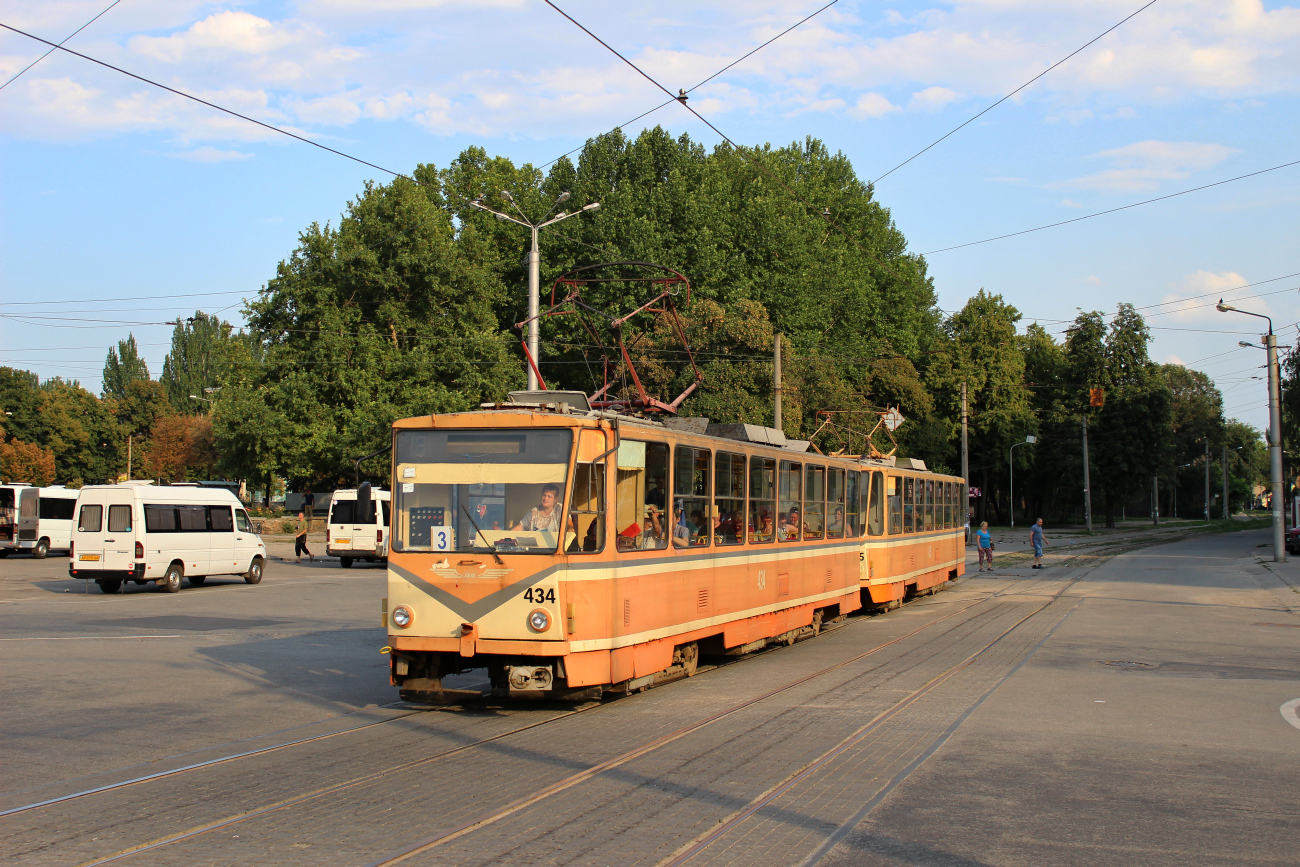 Запорожье, Tatra T6B5SU № 434