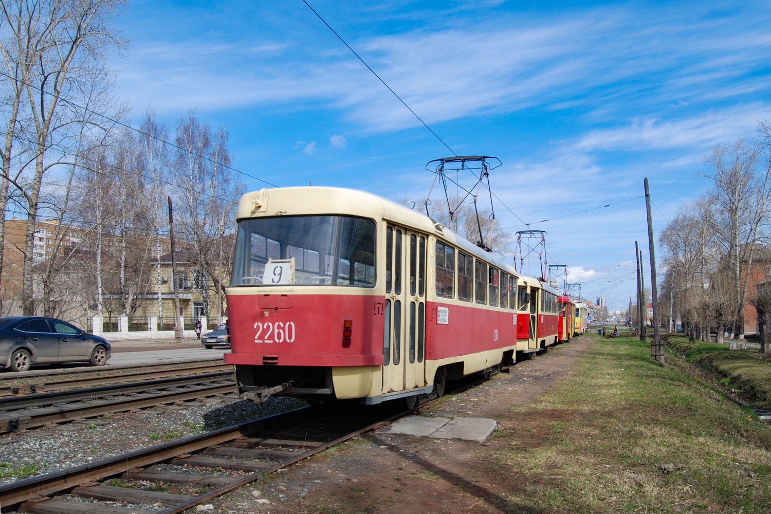 Ижевск, Tatra T3SU (двухдверная) № 2260