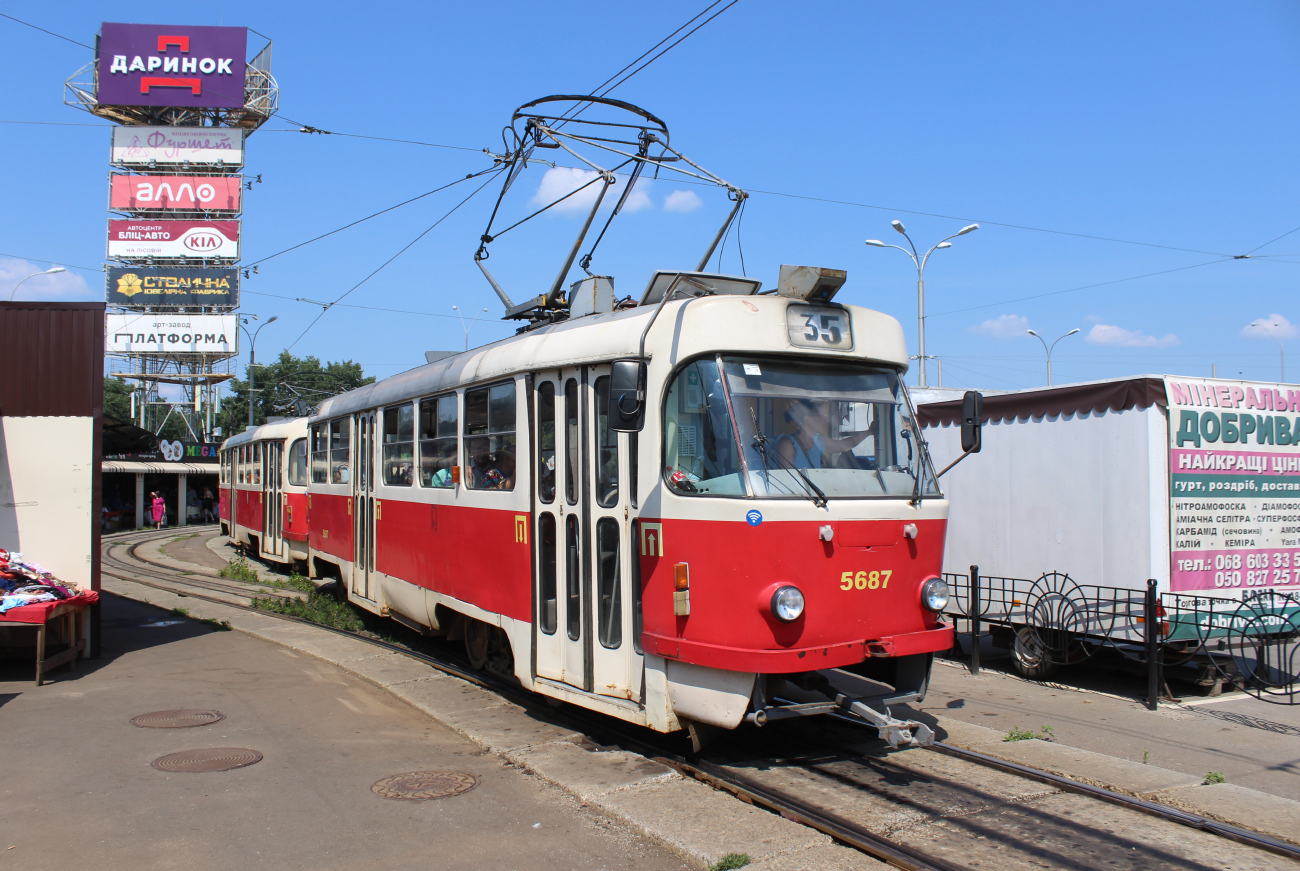 Киев, Tatra T3SUCS № 5687
