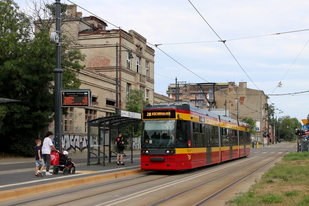 Лодзь, Duewag MGT6D № 1953
