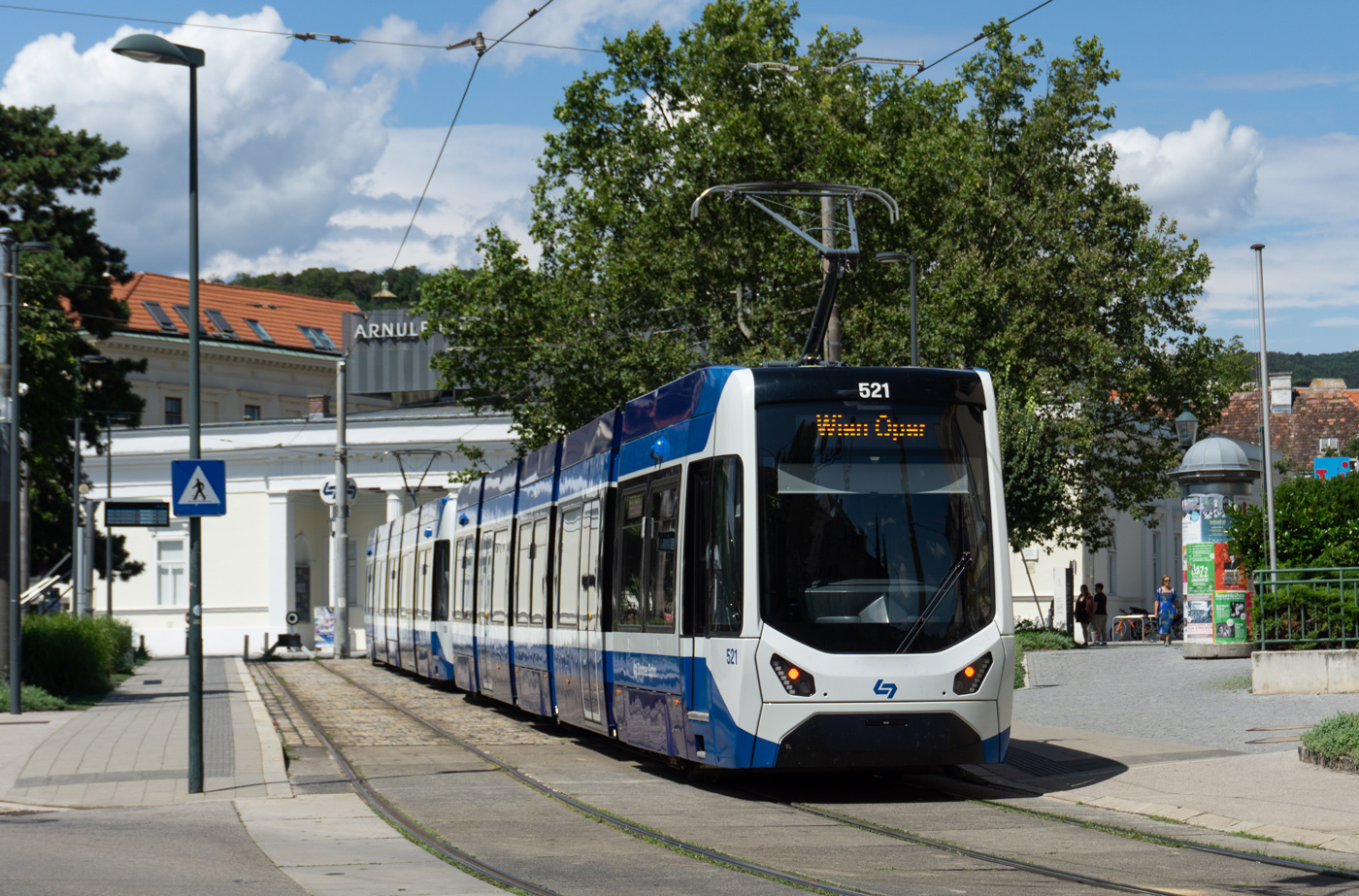 Viena, Alstom 500 nr. 521 Viena, Alstom 500 nr. 521