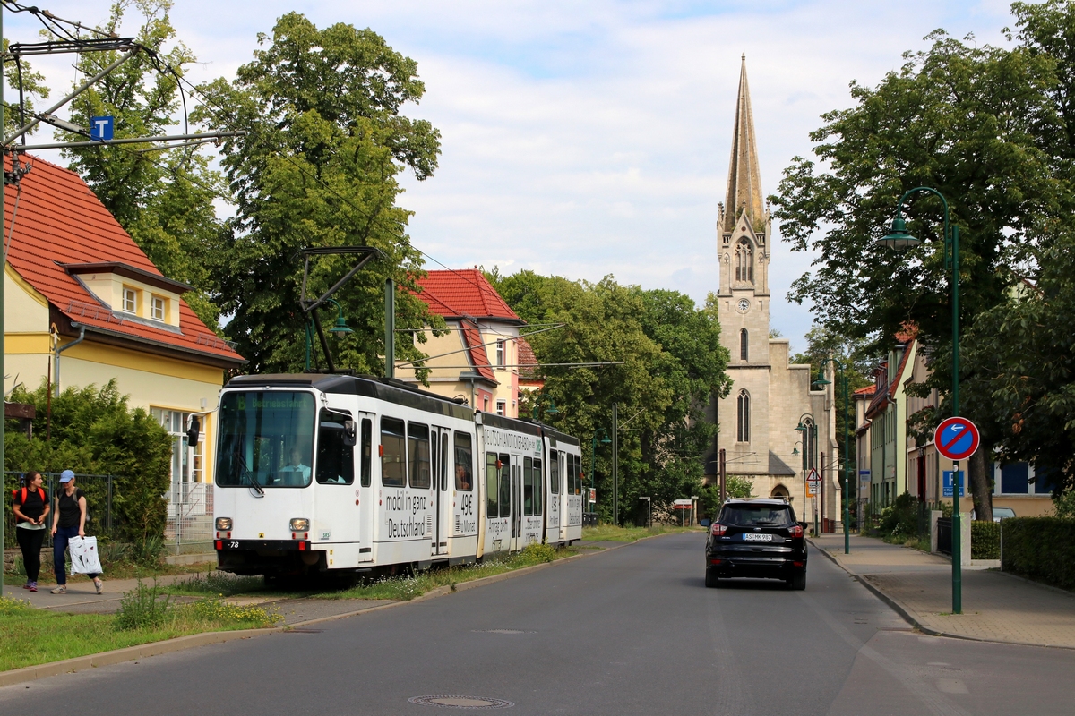 Шёнайхе – Рюдерсдорф, Duewag M6C-NF № 78