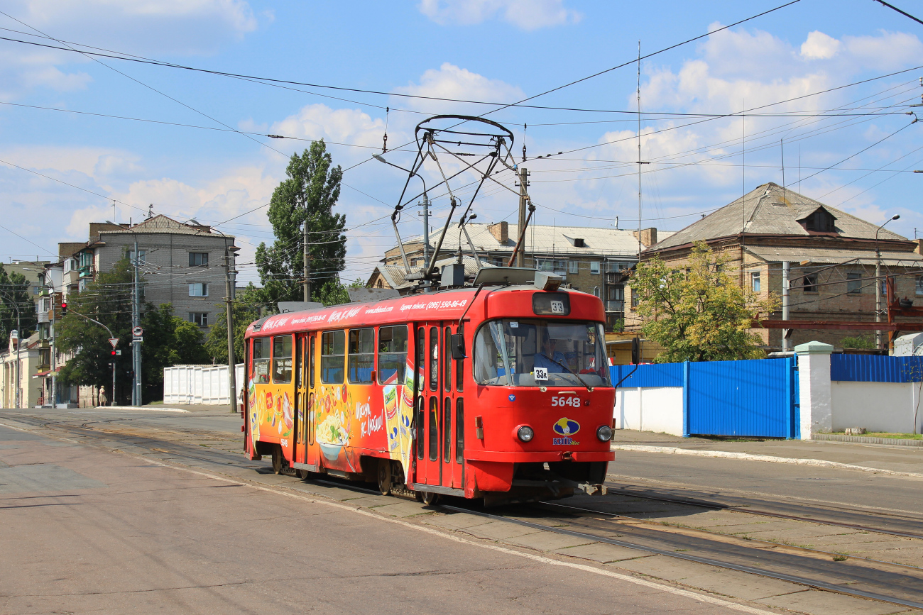 Киев, Tatra T3SUCS № 5648