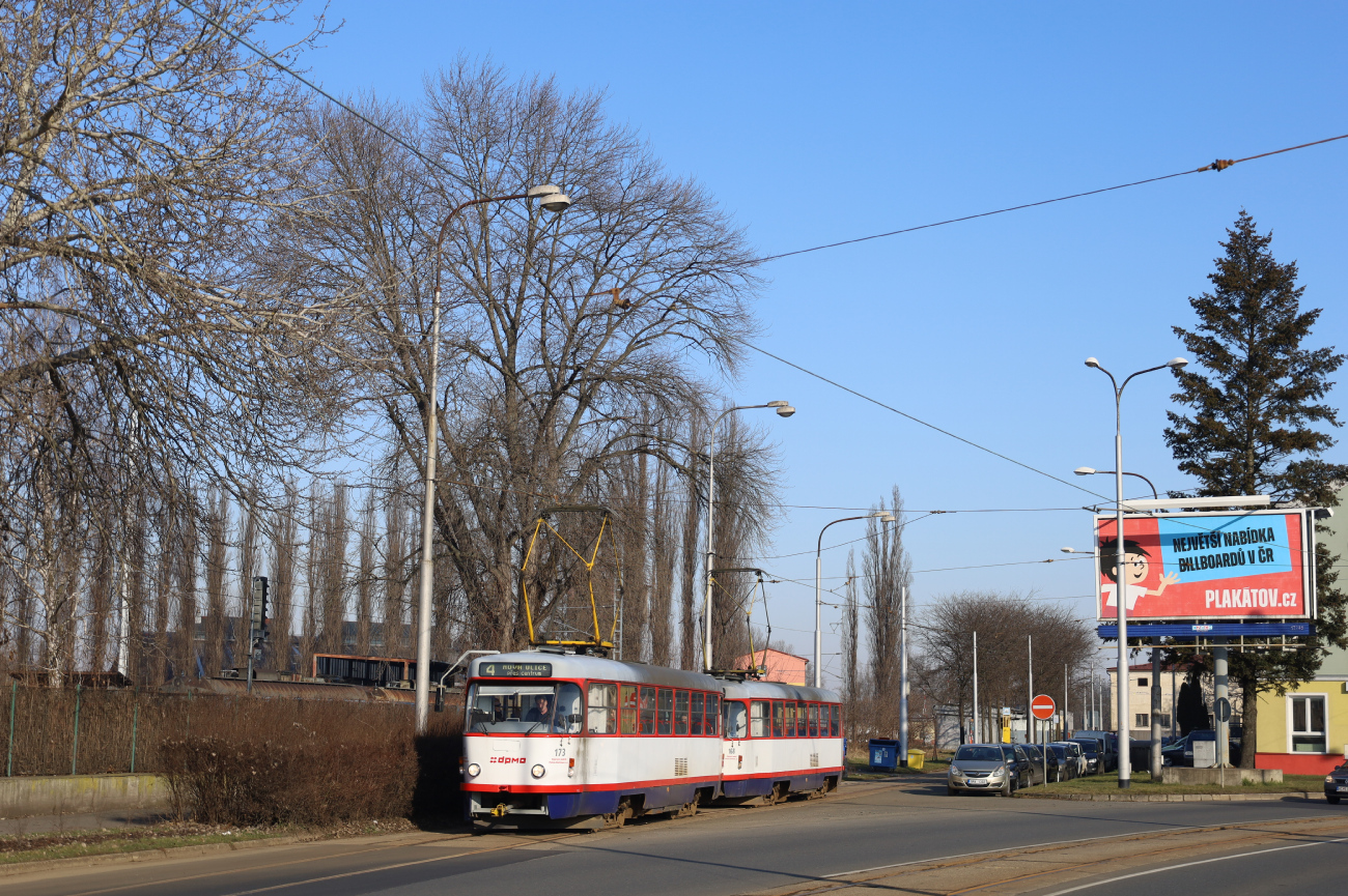 Olomouc, Tatra T3R.P № 173