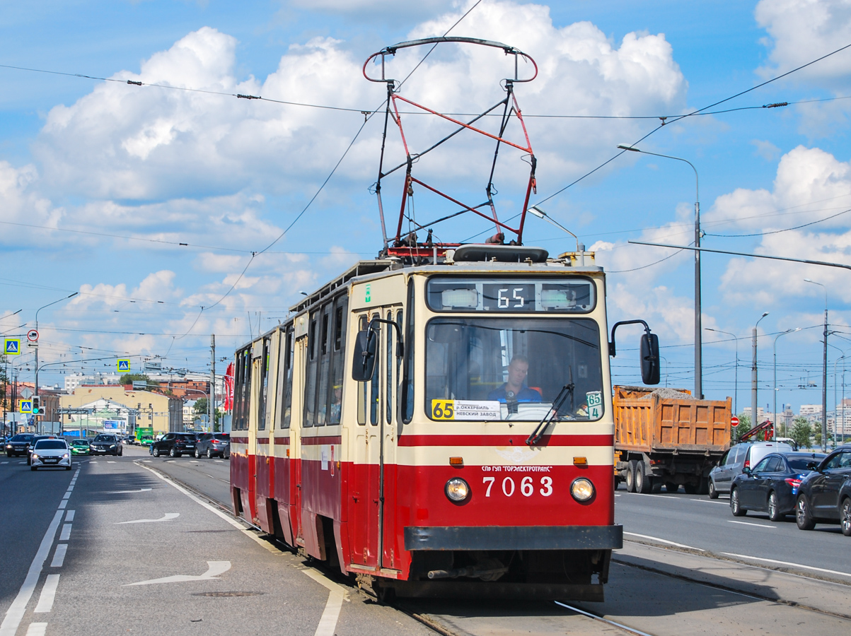 Санкт-Петербург, ЛВС-86К № 7063