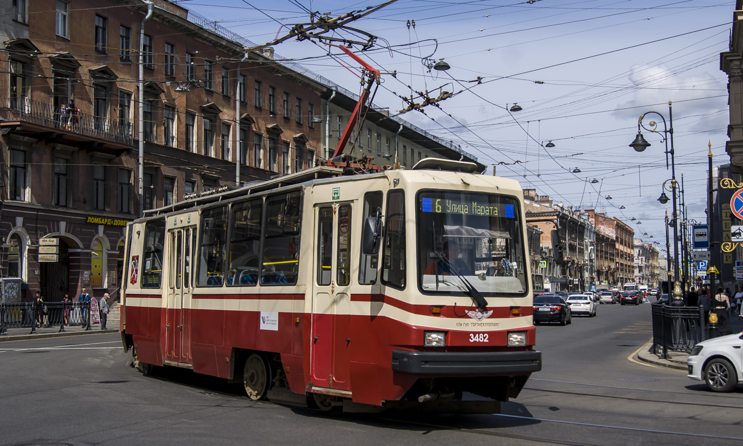Санкт-Петербург, ЛВС-86К № 3482