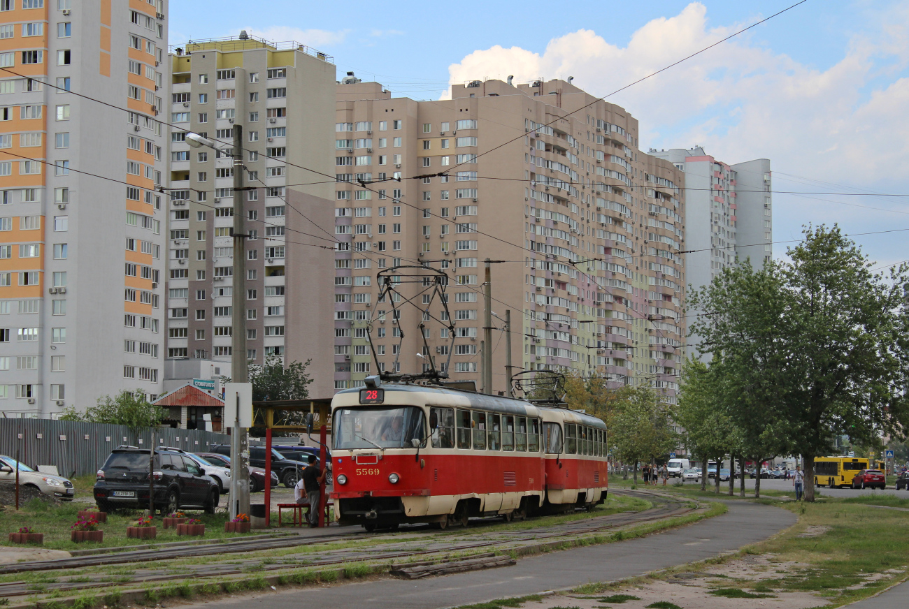 Киев, Tatra T3SU № 5569