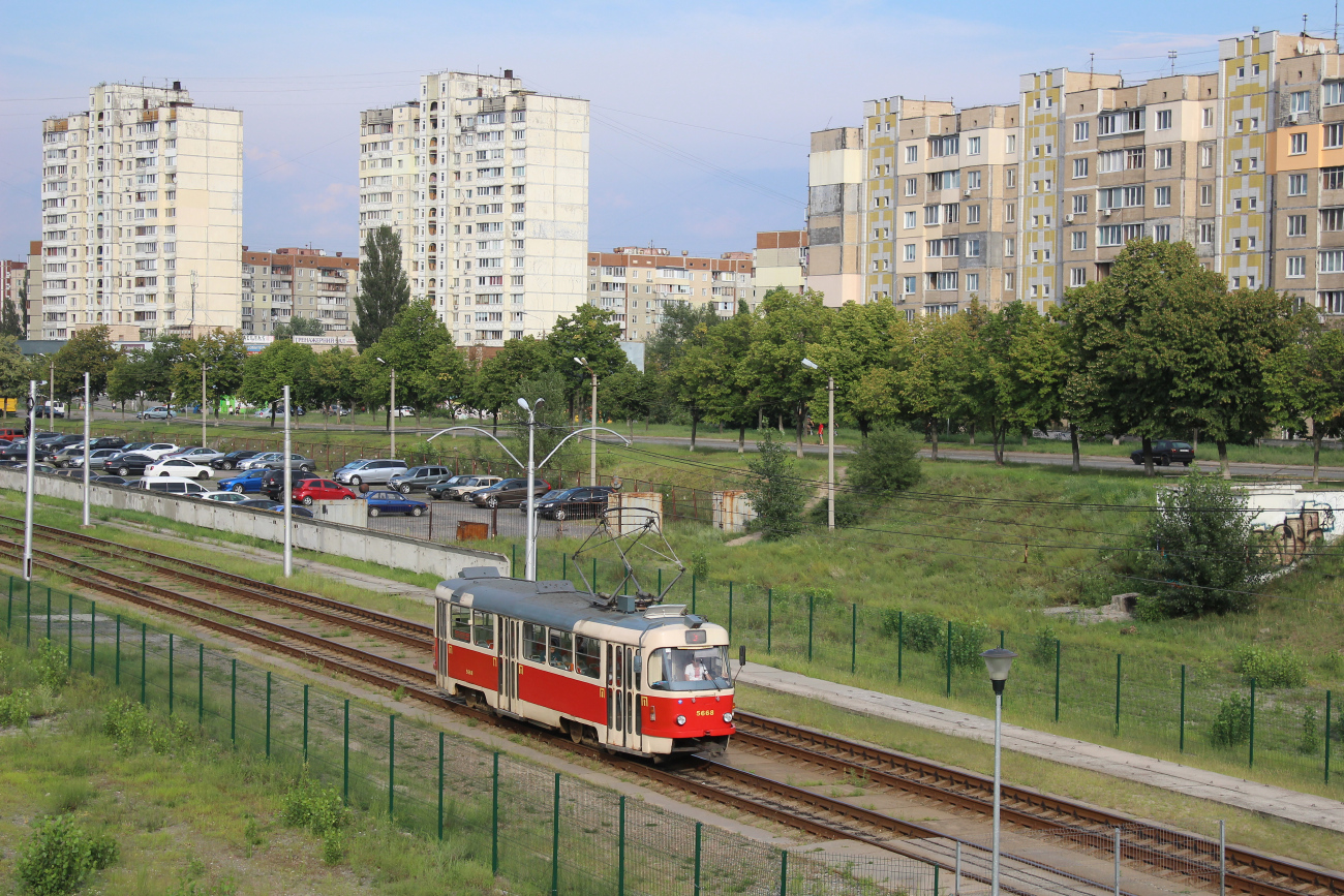 Киев, Tatra T3SUCS № 5668