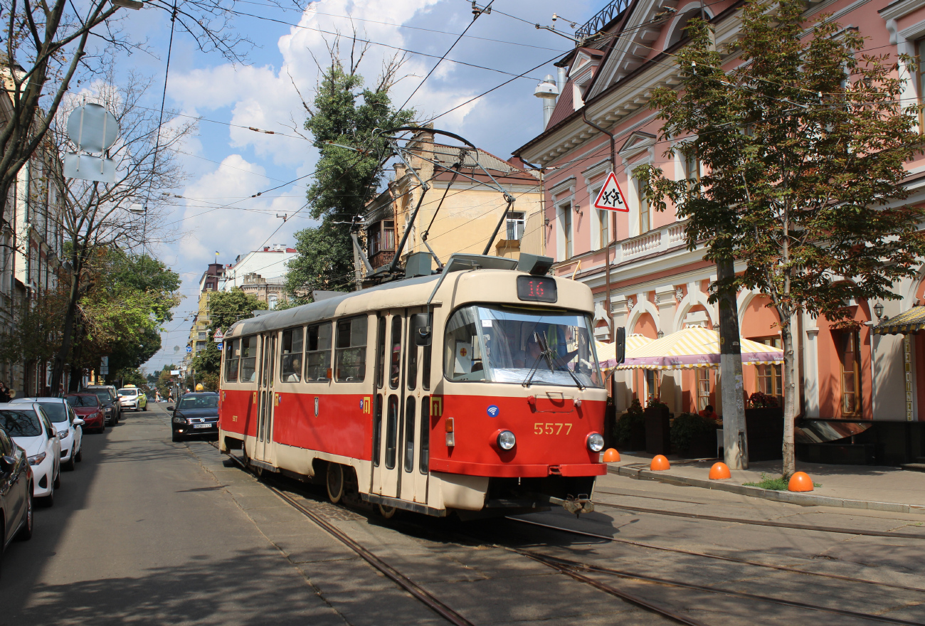Kyiv, Tatra T3SUCS # 5577 Kyiv, Tatra T3SUCS # 5577