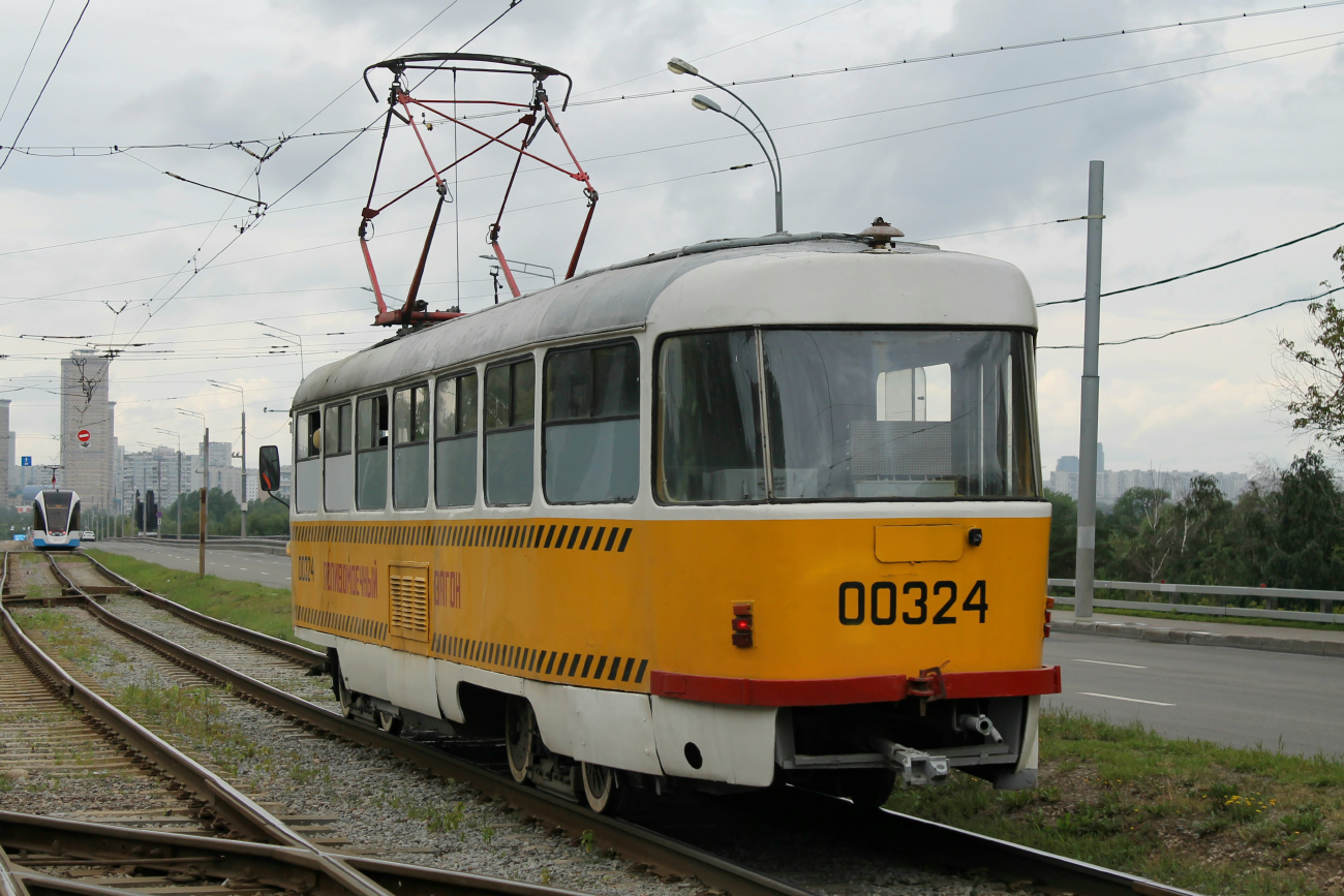 Москва, Tatra T3SU № 00324
