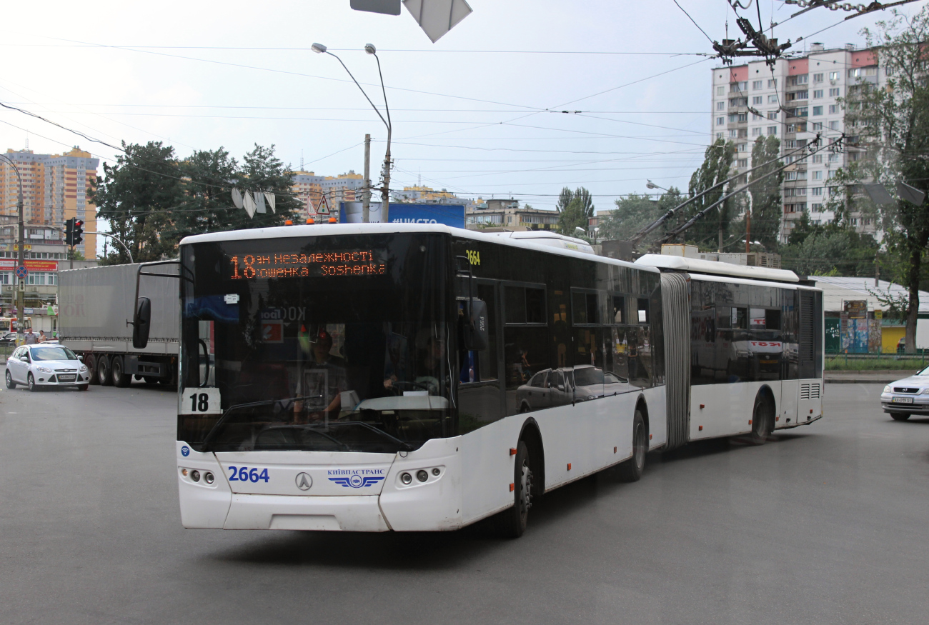 Киев, ЛАЗ E301D1 № 2664