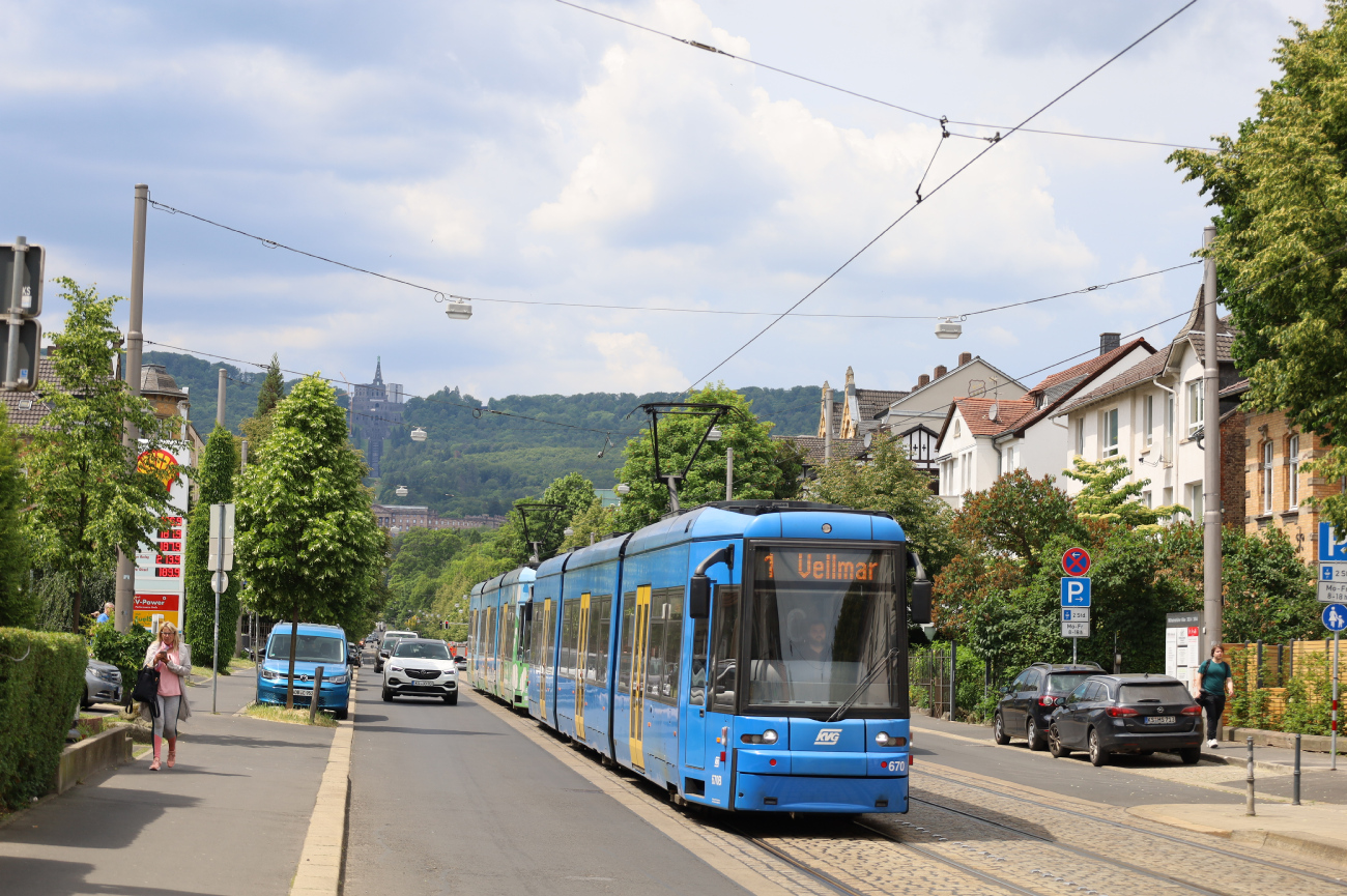 Кассель, Bombardier Flexity Classic № 670
