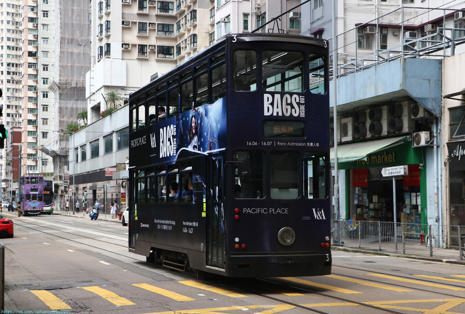 Гонконг, Hong Kong Tramways VII № 3
