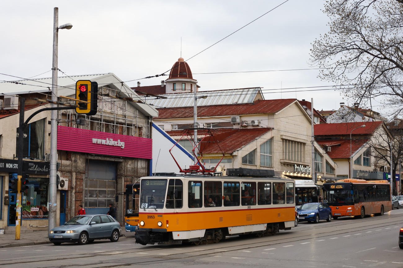 Sofia, Tatra T6A2SF Nr. 2053