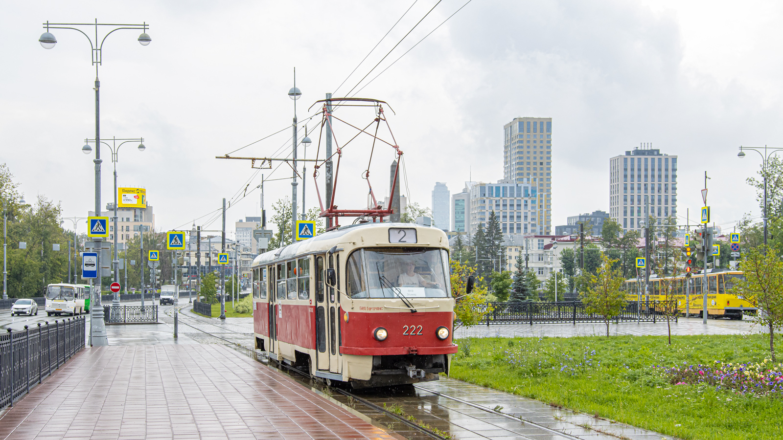 Екатеринбург, Tatra T3SU № 222