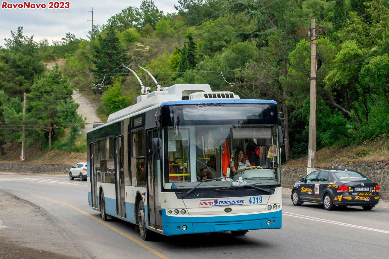 Крымский троллейбус, Богдан Т70110 № 4319