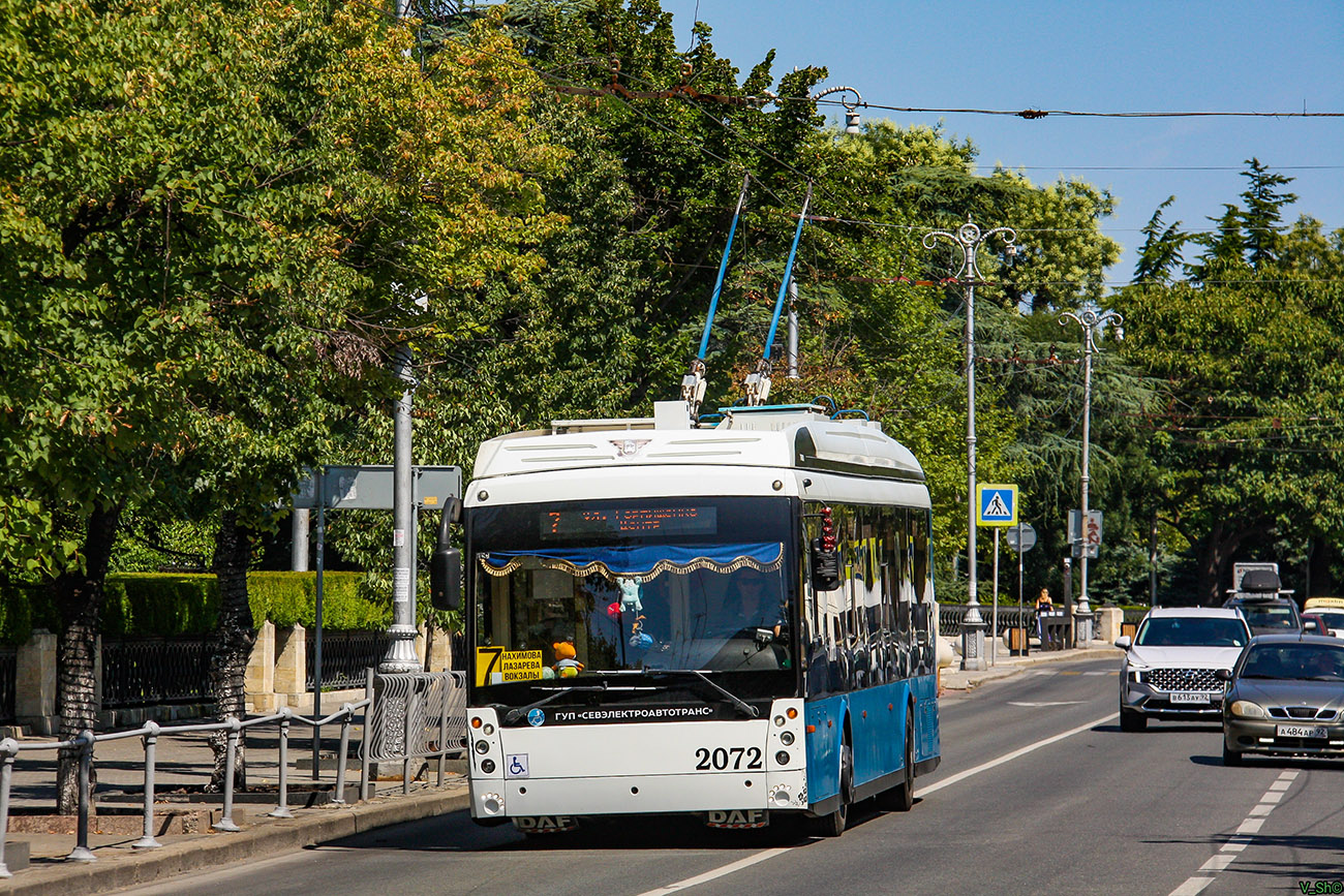 Sevastopol, Trolza-5265.03 “Megapolis” № 2072 Sevastopol, Trolza-5265.03 “Megapolis” № 2072