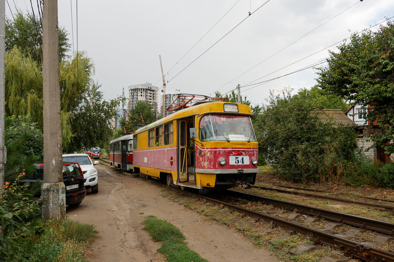 Volgograd, Tatra T3SU (2-door) # 54 Volgograd, Tatra T3SU (2-door) # 54