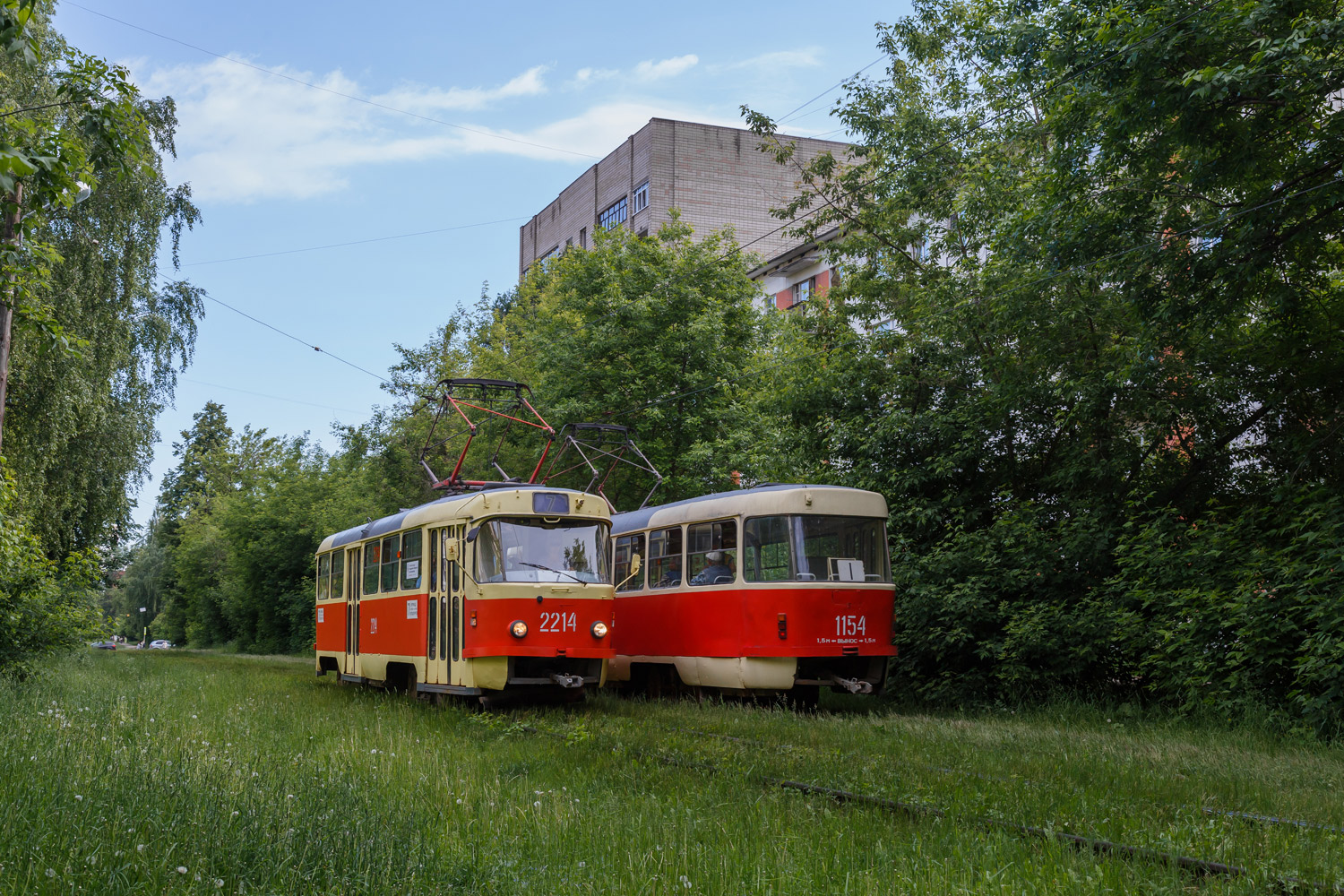 Ижевск, Tatra T3K № 2214