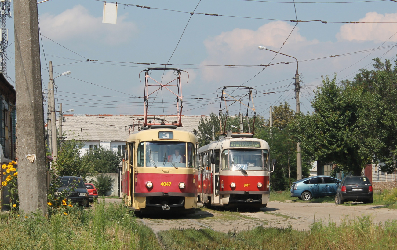 Харьков, Tatra T3A № 4047 Харьков, Tatra T3A № 4047