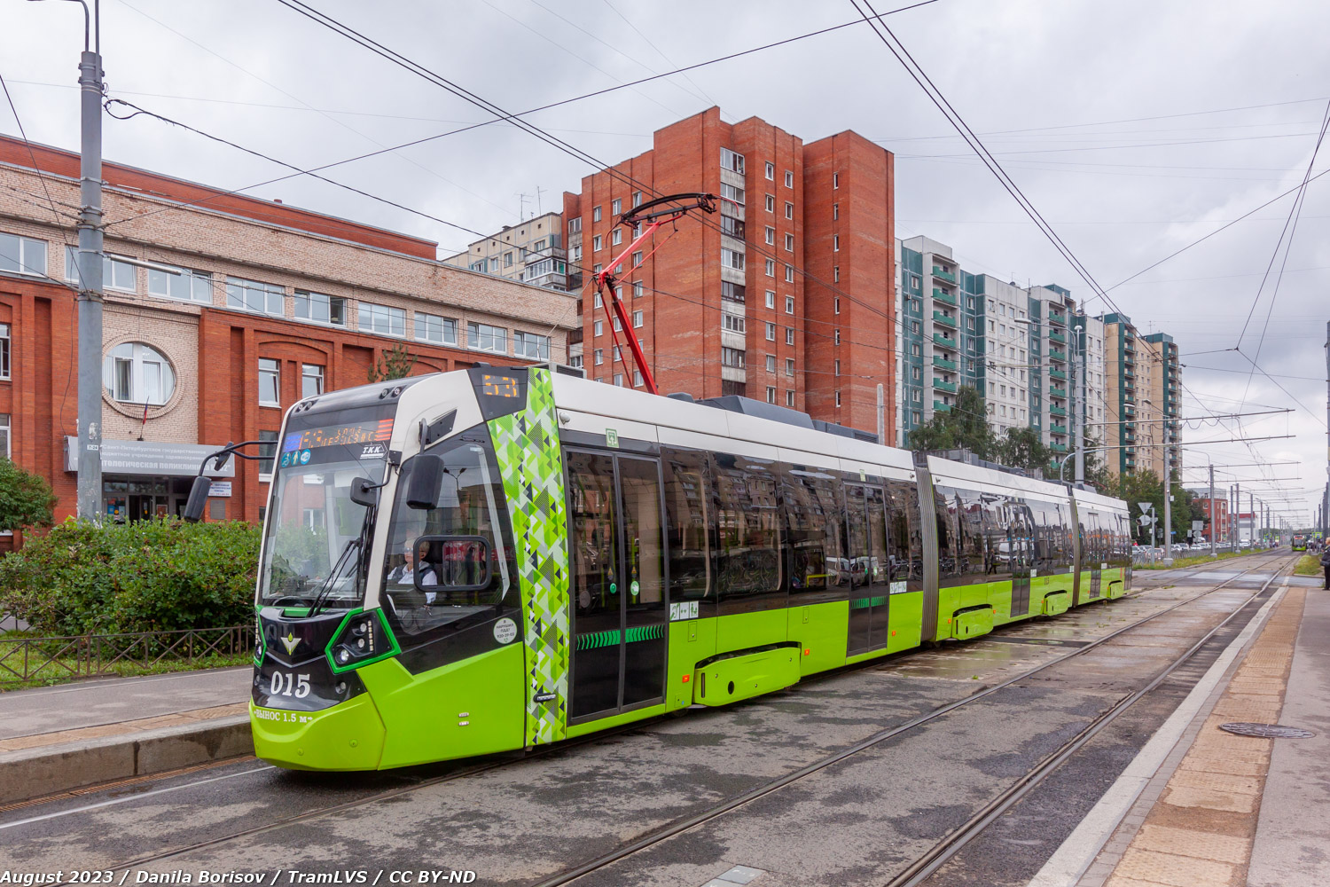 Санкт-Петербург, Stadler B85600M № 015