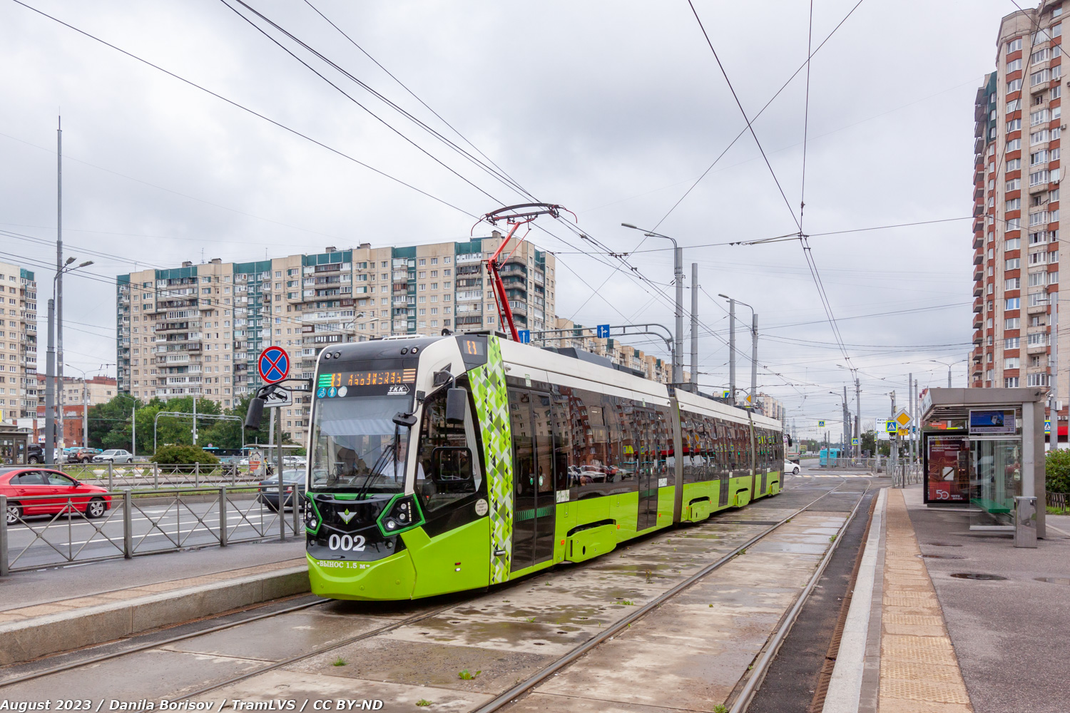 Санкт-Петербург, Stadler B85600M № 002
