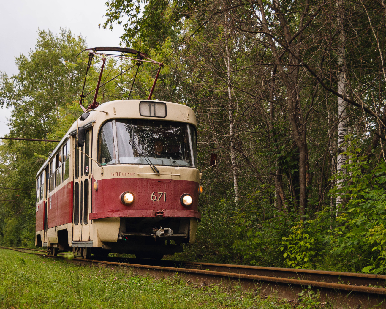 Екатеринбург, Tatra T3SU № 671 Екатеринбург, Tatra T3SU № 671