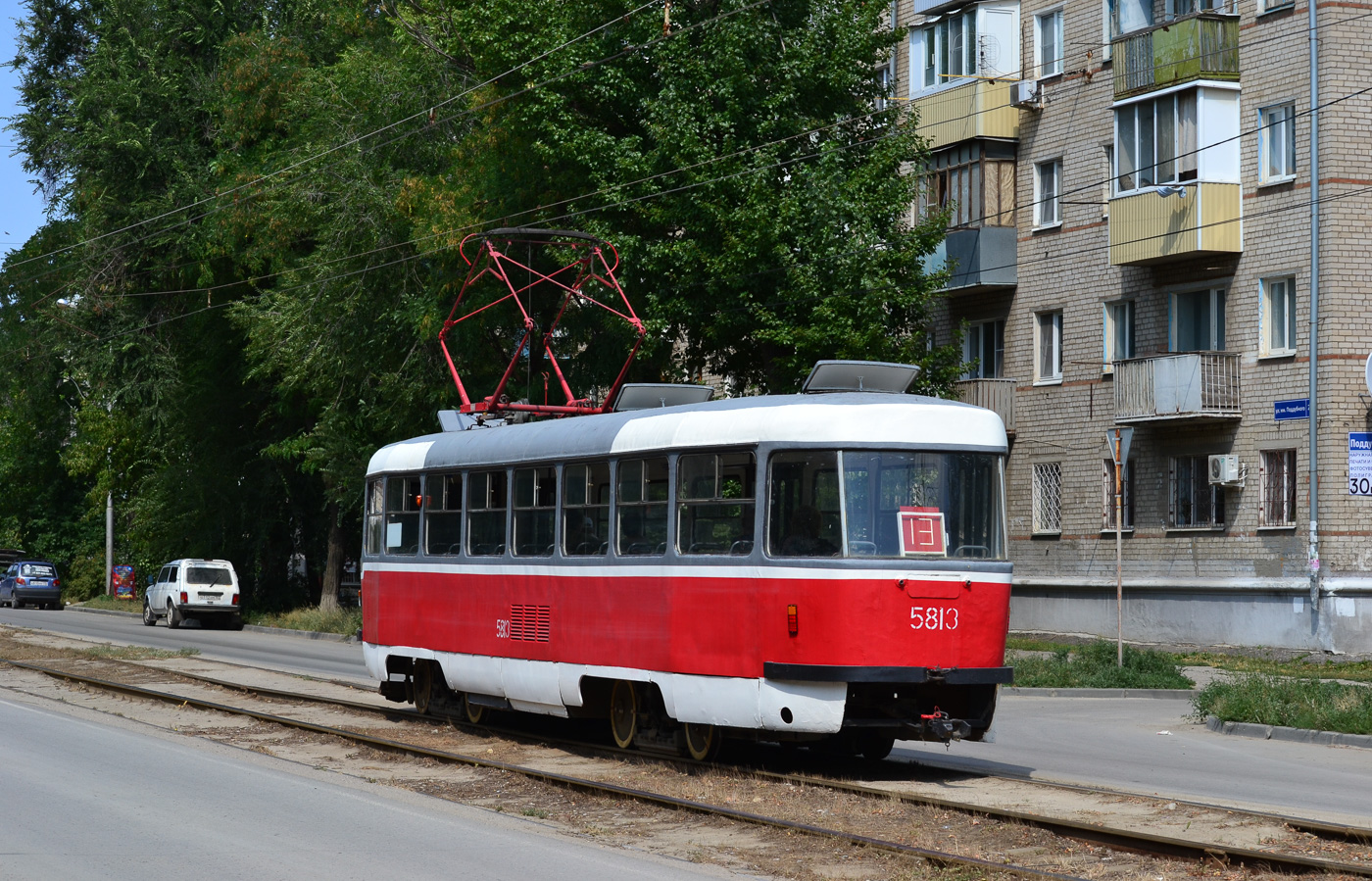 Волгоград, Tatra T3SU № 5813