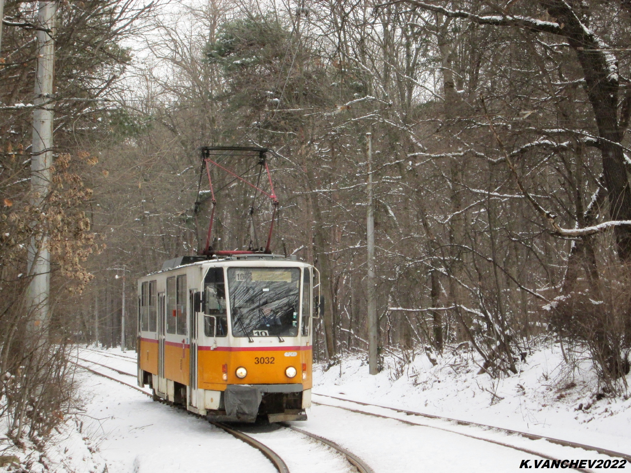 София, Tatra T6A2B № 3032
