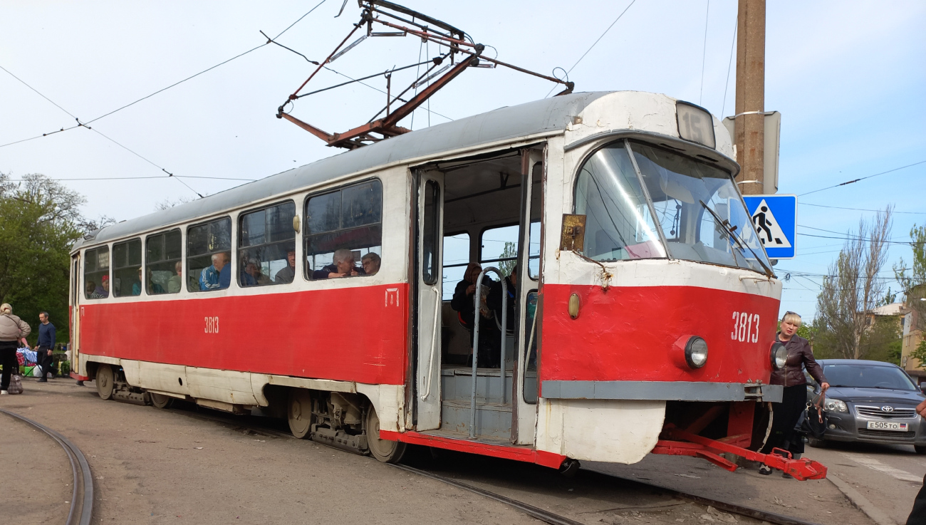 Doneck, Tatra T3SU (2-door) č. 3813