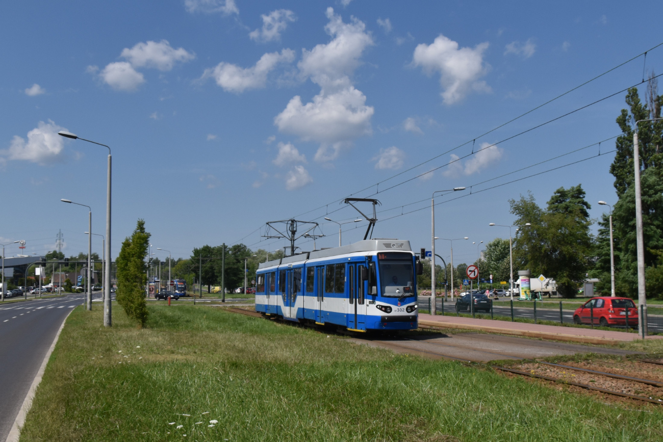 Краков, Duewag/MPK GT8N № RF302