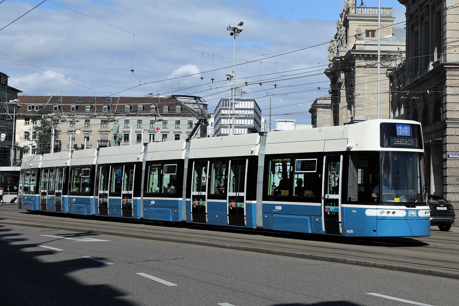 Цюрих, Alstom Flexity Zürich № 4036