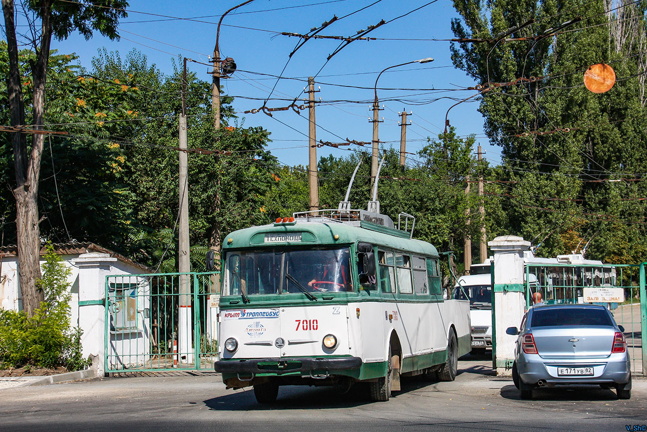 Крымский троллейбус, Škoda 9Tr12 № 7010
