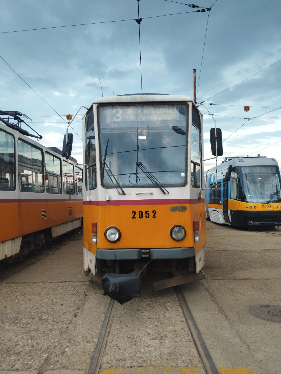 Szófia, Tatra T6A2SF — 2052