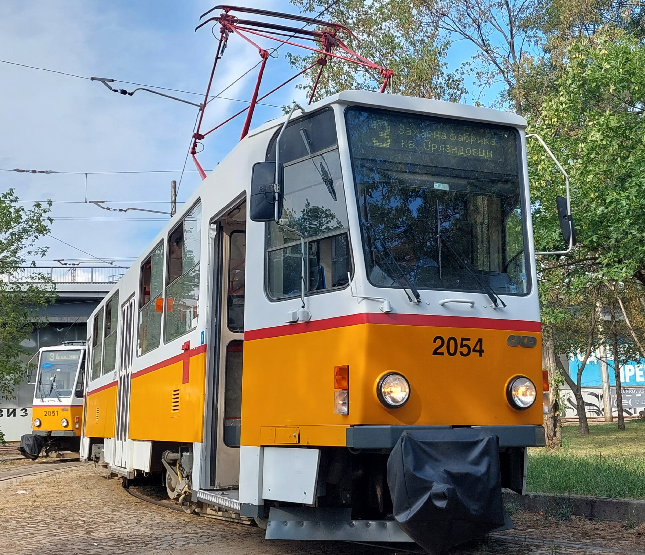 София, Tatra T6A2SF № 2054