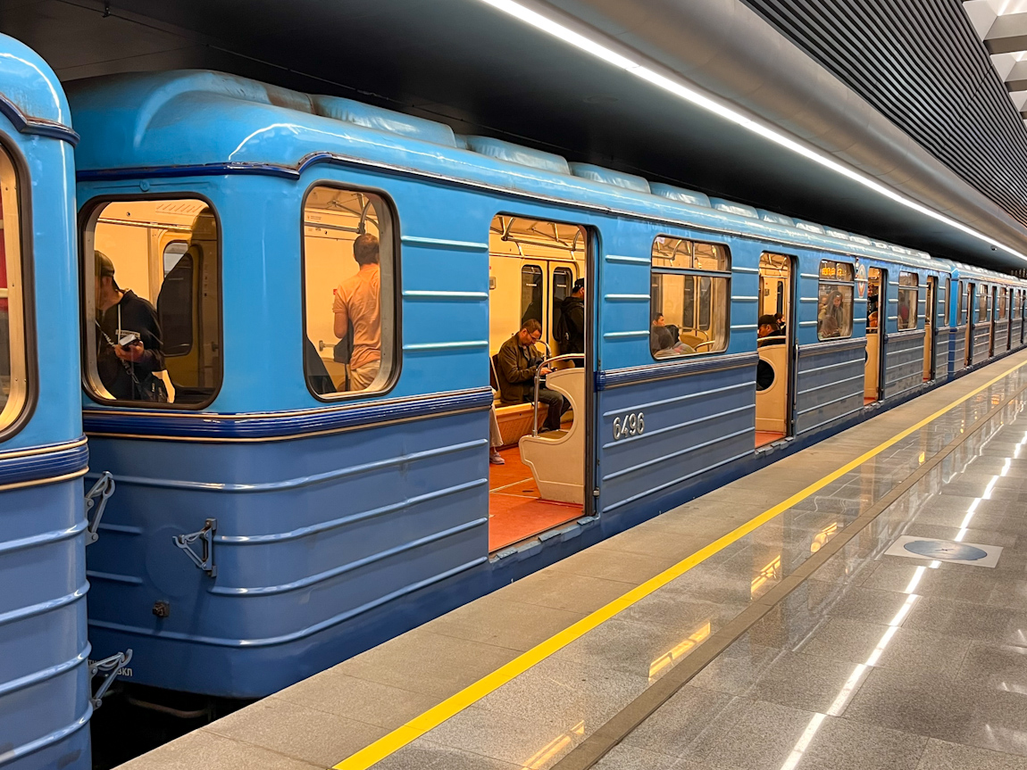 Москва, Ем-508Т № 6496; Москва — Выставка подвижного состава и Парад поездов к 88-летию Московского метрополитена 13 — 16 мая 2023