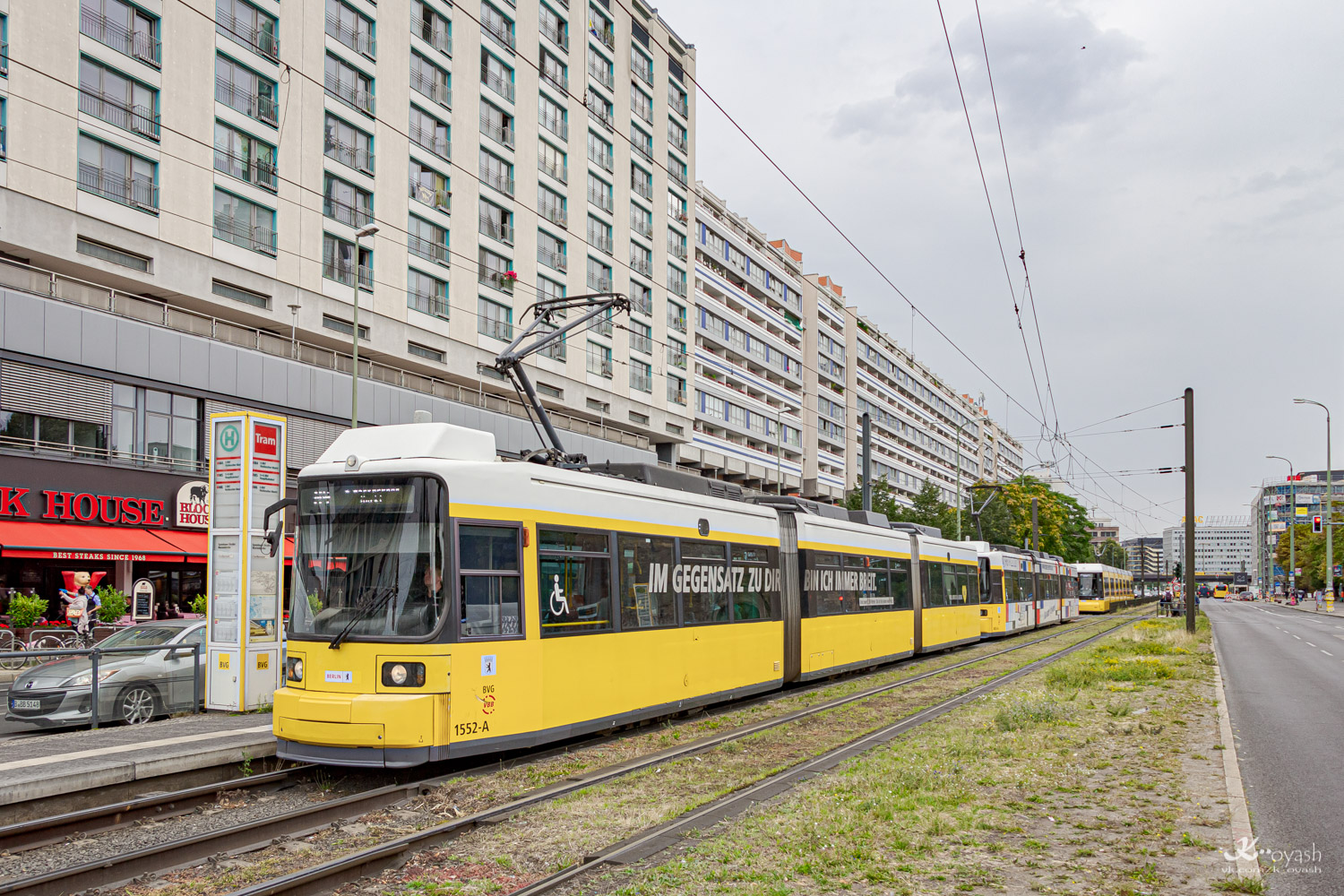 Берлин, BVG GT6U № 1552