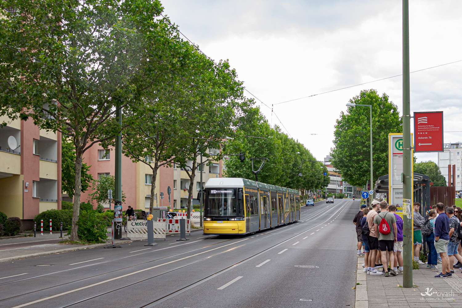 Берлин, Bombardier Flexity Berlin (GT8-08ZR/F8Z) № 9090