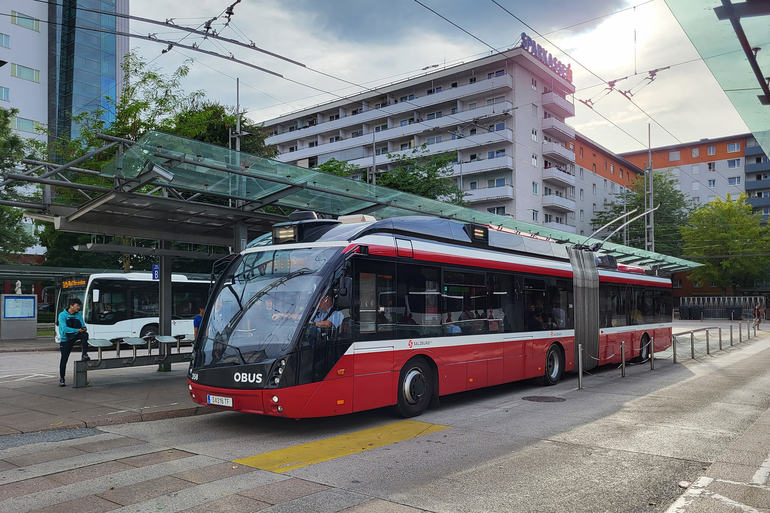 Зальцбург, Solaris Trollino III 18 AC MetroStyle № 358