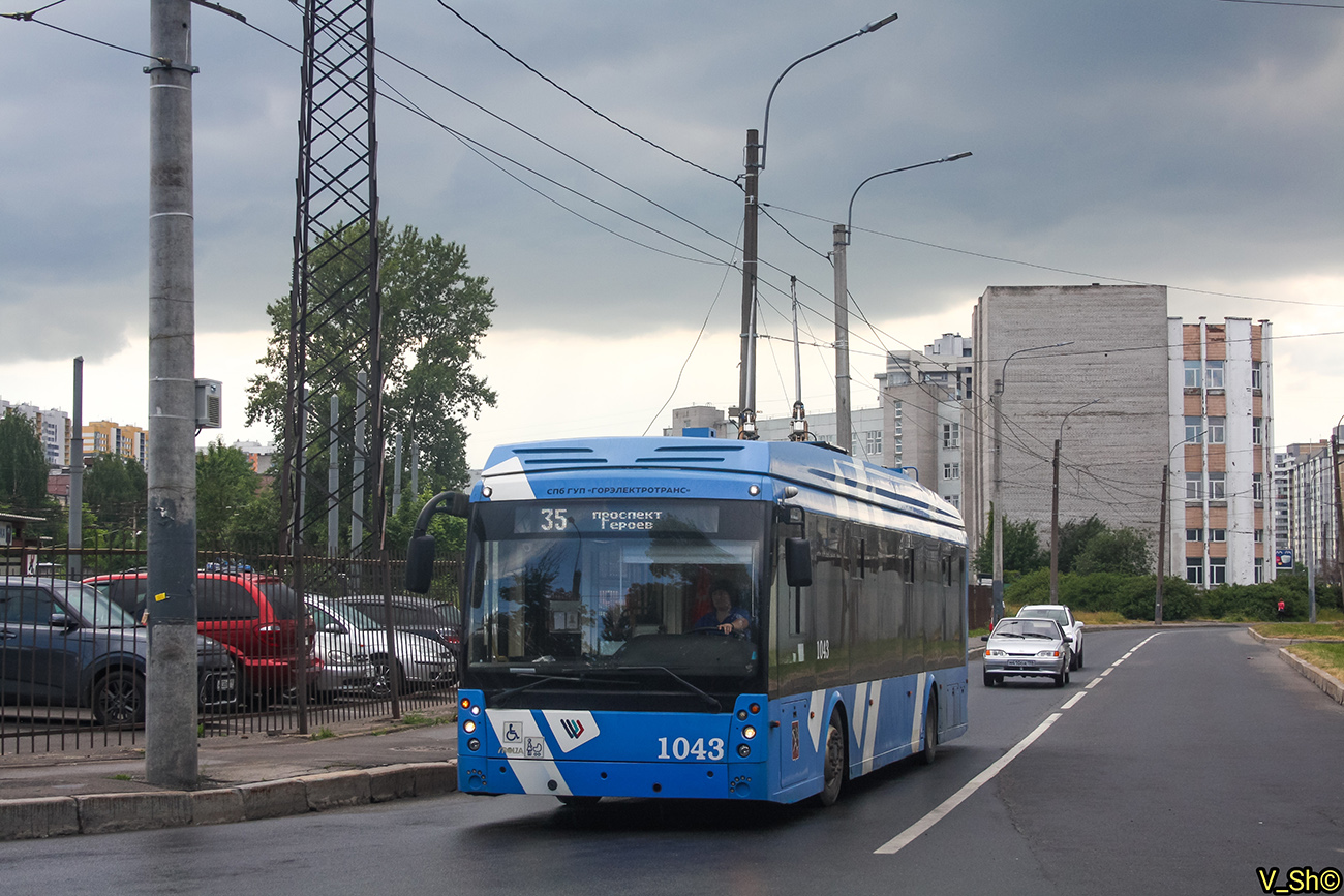 Saint-Petersburg, Trolza-5265.08 “Megapolis” č. 1043